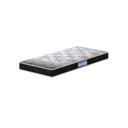 Colchão Solteiro Espuma D23 Guarda Costas Probel 12cm Branco/Preto