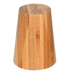 Saleiro e Pimenteiro de Bambu com design moderno