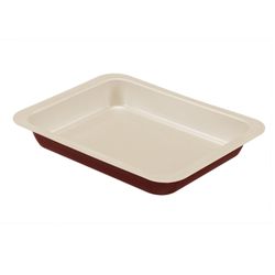 Assadeira retangular 28x 22 de aço - Italiana