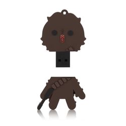 Pen Drive Star Wars Chewbacca 8GB USB Leitura 10MB/s e Gravação 3MB/s Multilaser - PD041
