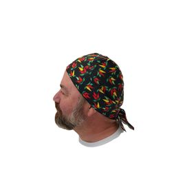 Bandana Pimenta - Tricoline tamanho unico - Divertida