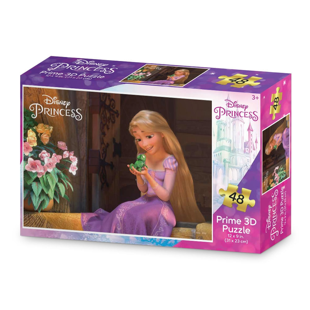 Quebra-Cabeça 3D - Princesas - Disney - 48 Peças - Multikids - Quebra Cabeça  3D - Magazine Luiza
