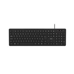 Teclado Com Fio  Multimídia Cabo de 180cm Teclas Redondas USB Preto - TC294