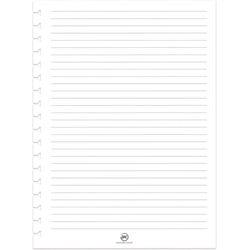 CADERNO/REFIL SMART Universitario Branco 48F