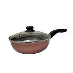 Frigideira alta 18 cm  Rose - antiaderente - com tampa