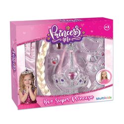 Kit Princesa Princess Me Box Rosa Multikids - BR2038