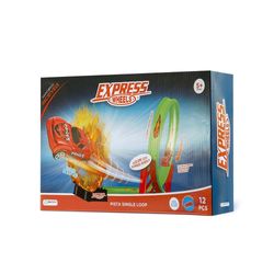 Pista de Corrida Single Loop Com Carrinho Express Wheels Multikids - BR1017