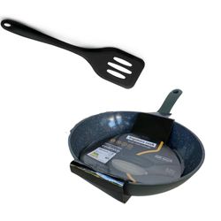 Frigideira Indução rev. ceramico  24 cm Jade Espatula Preta