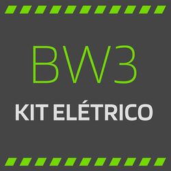 Kit Elétrico Bicicleta BW3 Preto Watts - VM101K