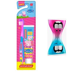 Aprenda escovar dentinhos no tempo correto a PEPPA PIG