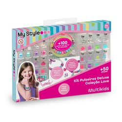 Kit de Pulseiras My Style Deluxe Coleção Love Multikids - BR2140