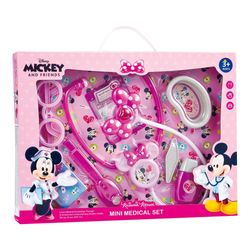 Kit Conjunto Meu Primeiro Consultório da Minnie com Acessórios de Médica Multikids - BR2183