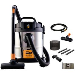 Aspirador De Pó E Água 1400w GTW Inox 12 Litros Wap 220v