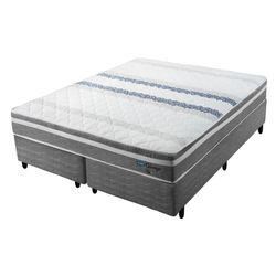Conjunto Box Queen Mola Probel Chicago (158x198x24cm)
