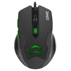 Combo Mouse e Mousepad Gamer 3200DPI Preto e Verde Multilaser - MO273OUT [Reembalado]