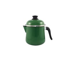 Leiteira Bule em agata Esmaltado 2L: Sabor e Tradição VERDE