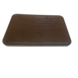 Tabua Corte polietileno Preta Canaleta 45 x 30 x 2 CHURRASCO